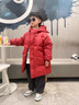 G.DUCKKIDS小黃鴨童裝兒童羽絨服男童中長(zhǎng)款加厚男孩外套冬季寶寶小惡魔衣服 黃色 90 建議1~2歲【 80-90cm】 曬單實(shí)拍圖