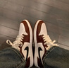 耐克NIKE男子休閑鞋喬丹AJ1 JORDAN 1 運動(dòng)鞋HF3148-102紅黑/紅白43 曬單實(shí)拍圖