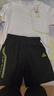 匹克（PEAK）兒童夏季套裝運動(dòng)服童裝速干男童短袖T恤短褲運動(dòng)套裝兩件套 大白 160 曬單實(shí)拍圖