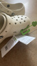 卡駱馳（crocs）經(jīng)典云朵Clog女沙灘洞洞鞋涼拖鞋206750 206750-2Y2  36  曬單實(shí)拍圖
