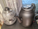 FUNORK全自動(dòng)上水電熱水壺茶臺(tái)燒水壺茶桌茶幾一體家用辦公嵌入式電茶壺電茶爐茶具套裝 鈦灰色蒸茶款 曬單實(shí)拍圖