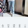 FSHE冰絲哈倫牛仔褲女夏薄款2025年新款高腰顯瘦直筒寬松老爹九分褲子 淺藍(lán)色 XL 建議125-135斤 曬單實(shí)拍圖
