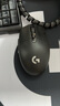 羅技（G）G304LIGHTSPEED無(wú)線(xiàn)鼠標(biāo)游戲電競(jìng)吃雞宏編程輕巧便攜邏輯 G304黑色+大G桌墊 曬單實(shí)拍圖
