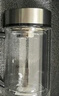 希諾雙層玻璃杯男家用商務(wù)辦公水杯帶手柄泡茶杯子X(jué)N-9005 420mL 曬單實(shí)拍圖