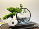 創(chuàng  )意迎客松擺件流沙畫(huà)沙漏新中式客廳玄關(guān)裝飾辦公室領(lǐng)導禪意 崇山峻嶺 大號【配白沙】【水墨 曬單實(shí)拍圖