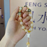 茂悅創(chuàng)意可愛(ài)飄花貓爪菩提根手機(jī)掛繩精致串珠手機(jī)殼吊墜掛鏈掛件女款 水云間菩提12mm 曬單實(shí)拍圖