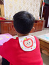 京悠雨德國兒童隔汗巾純棉a類(lèi)嬰兒吸汗巾幼兒園寶寶小孩大號墊后背全棉 3條裝 3條4層【A類(lèi)純棉×升級7A】水果樂(lè )園 S(建議0-1歲身高75-80cm) 曬單實(shí)拍圖