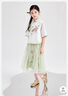 笛莎（DEESHA）笛莎童裝女童優(yōu)雅氣質(zhì)套裝夏裝中大童蘇博聯(lián)名新中式套裝 曬單實拍圖
