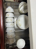 錦瀾春景德鎮(zhèn)餐具整套輕奢高檔骨瓷碗碟套裝家用喬遷送禮陶瓷碗筷盤組合 【花容60件配置】錦盒裝可微波爐 曬單實(shí)拍圖