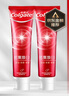 高露潔（Colgate）密集煥白美白牙膏去牙漬亮白牙齒含氟清新口氣清爽薄荷味120g*2 曬單實(shí)拍圖
