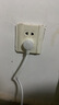 【京東物流】家用智能排插米用家用USB插座板插線板電源多功能開關(guān)插排接線板插板 21孔【6插位 4.8米】 曬單實拍圖