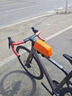 塔斯隊長(cháng)自行車(chē)包前梁包磁吸上管包防水大容量窄款山地公路車(chē)鞍包騎行裝備 橙色【磁吸翻蓋 超大容量】 曬單實(shí)拍圖
