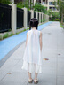 THINKPIRE波西米亞女童連衣裙2025款夏季兒童背心裙子中大童女孩沙灘裙度假 圖片色 170 碼建議身高160CM 曬單實(shí)拍圖