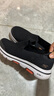 斯凱奇（Skechers）男鞋一腳蹬夏季網(wǎng)面健步鞋舒適透氣運(yùn)動(dòng)時(shí)尚潮流百搭輕便休閑鞋子 黑色 41 曬單實(shí)拍圖