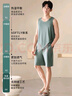 自由系男士睡衣【25年新品】莫代爾涼感家居服背心套裝夏季休閑可外穿 曬單實(shí)拍圖
