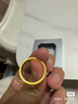 周大福520時(shí)鐘足金愛心黃金戒指情侶對(duì)戒男戒送禮(工費(fèi):260計(jì)價(jià))F222352 18號(hào) 足金 約7.15g 曬單實(shí)拍圖