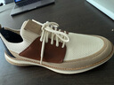 colehaan25新款男鞋牛津鞋 英倫風(fēng)商務(wù)休閑鞋德比鞋C41713 米色 42.5 曬單實拍圖