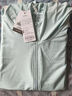 啄木鳥(niǎo)夏季新款防曬衣女款防紫外線(xiàn)中年開(kāi)衫戶(hù)外冰絲透氣媽媽薄款短外套 淺藍 3XL 曬單實(shí)拍圖