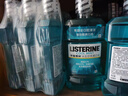 李施德林漱口水500ml*5殺菌清新口腔異味深層清潔便攜李斯特林漱口水 【含酒精】冰藍 500ml*5 曬單實(shí)拍圖