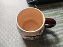 蠟筆小新大肚馬克杯女生高顏值禮物咖啡杯陶瓷水杯喝水杯子辦公室情侶杯子 蠟筆小新馬克杯帶勺禮盒裝-粉色 曬單實(shí)拍圖