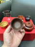 紫來順宜興正品紫砂壺大紅袍仿古壺套組紫砂文房功夫茶具套裝手工泡茶壺 紫砂文房·大紅袍仿古茶具套裝 曬單實(shí)拍圖