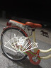 鳳凰（PHOENIX） 夢(mèng)幻自行車(chē)男士女式成人青少年學(xué)生通勤城市復(fù)古輕便單車(chē) 櫻花米黃/95%免安裝 26寸充氣胎：適合身高165-180cm 曬單實(shí)拍圖