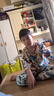 兒童棉綢家居服套裝男女童夏季空調(diào)服套裝15xk276 星空小熊 140 曬單實(shí)拍圖
