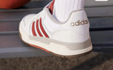 adidas ENTRAP美式校園風(fēng)運動(dòng)板鞋男女少年感復古籃球鞋阿迪達斯 白色/紅色   38.5 曬單實(shí)拍圖