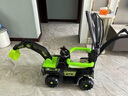 小樂(lè )狗電動(dòng)挖掘機兒童可坐人挖土機工程車(chē)玩具車(chē)男孩遙控挖機可坐 復古綠雙驅動(dòng)大靠背遮陽(yáng)棚遙控 曬單實(shí)拍圖
