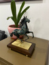 菲斯鉑亞銅馬到成功擺件招財客廳辦公室擺件工藝品送客戶公司喬遷開業(yè)禮物 馬到成功冰裂藍27*15*32CM 曬單實拍圖