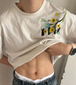 Calvin Klein內(nèi)衣男士三條裝ck提花腰邊低腰棉質(zhì)貼身防夾臀四角褲平角內(nèi)褲男 U2664998-太空黑/月光白/椰青灰 3條 L 曬單實(shí)拍圖