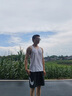卡爾美（KELME）馬拉松專業(yè)跑步背心速干提花透氣長(zhǎng)跑競(jìng)速無(wú)袖T恤 光亮白 XL （建議拍大一碼） 曬單實(shí)拍圖