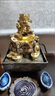招財(cái)流水?dāng)[件循環(huán)水辦公室客廳桌面擺件前臺(tái)招財(cái)裝飾喬遷禮 錢袋-財(cái)神爺【熱銷爆款】含水泵 新天泉正品 曬單實(shí)拍圖