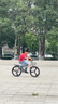 飛鴿折疊兒童自行車(chē)6-10-15歲單車(chē)男孩女學(xué)生山地中大童腳踏車(chē) 銀橙色【變速】+折疊+一體輪 22寸（適合身高140-160cm） 曬單實(shí)拍圖