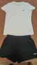 361°跑步運動套裝女士夏季衣服新款速干短袖短褲兩件套662524001H-1 曬單實拍圖