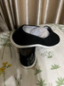 布舍元休閑國潮螭龍刺繡青年一腳蹬艾草老北京布鞋男411-2012 黑色 43  曬單實(shí)拍圖