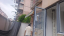 紫葉（ziye）遮陽棚伸縮式雨棚手搖庭院陽臺(tái)電動(dòng)戶外防雨遮陽蓬折疊商鋪遮雨棚 曬單實(shí)拍圖