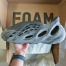 阿迪達(dá)斯yeezyfoam水泥灰椰子夏季清涼運(yùn)動(dòng)洞洞鞋IE4931UK1146 曬單實(shí)拍圖