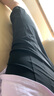 自由系冰絲運(yùn)動(dòng)褲女夏季薄款2025新款束腳高個(gè)子防曬衛(wèi)褲夏天休閑速干褲 曬單實(shí)拍圖