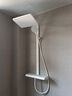 DURASTING奶油風(fēng)奶白除氯過(guò)濾恒溫淋浴花灑套裝沐浴器槍灰置物臺V1 V1-冷熱款【啞白色】 曬單實(shí)拍圖
