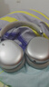 iKF Nano空間音頻版【頭部追蹤-56dB強勁降噪】頭戴式主動降噪藍牙耳機金標(biāo)認證有線無線耳麥極光銀 曬單實拍圖