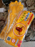 牛牌加厚乳膠手套牛頭防水長(cháng)袖牛筋洗衣洗碗家務(wù)橡膠家用勞保 牛牌100克加厚型*5雙 L 曬單實(shí)拍圖