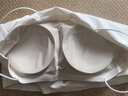ubras劉雯同款抹胸帶胸墊背心透氣吊帶背心女內(nèi)搭打底背心內(nèi)衣女 白色 L 曬單實(shí)拍圖