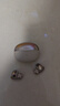 韶音（SHOKZ）OpenDots ONE動鈦圈開放式藍牙耳機耳夾式耳機藍牙跑步運動無線E310 星際白 曬單實拍圖