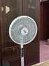 電風(fēng)扇先科電器落地扇家用大風(fēng)力電扇xldnke制冷16寸遙控立式搖頭風(fēng)扇五葉 遙控-1.5米線-普通電機(jī)-輕底 曬單實拍圖