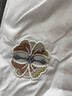 羅蒙（ROMON）短褲男2026年夏季透氣冰絲薄款時尚刺繡百搭速干男士休閑五分褲潮 K561白色 XL 【建議體重130—145斤】 曬單實拍圖