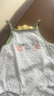 優(yōu)奇嬰兒吊帶包屁衣夏季薄款女寶寶夏天衣服背心三角哈衣女孩夏裝 曬單實(shí)拍圖