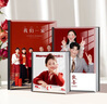 夢(mèng)叁月水晶相冊(cè)定制作照片書相冊(cè)本紀(jì)念冊(cè)婚紗照家庭相冊(cè)高端影集寶寶寫真洗照片畢業(yè)照打印入冊(cè)情人節(jié)禮 豎12寸水晶相冊(cè)【私人定制-影樓常用】 15張30頁【30-45張照片】 曬單實(shí)拍圖