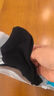 男士襪子男純棉7A抗菌新疆棉短款運(yùn)動(dòng)春夏女款透氣不臭腳純色船襪 短筒白色 5雙 曬單實(shí)拍圖
