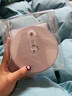 冰笙CD收納盒光盤保護(hù)套PP圓形光盤盒刻錄碟片/DVD光碟專輯盒可插封面軟膠透明收納光碟收納加厚型5mm 【10片裝  加厚型PP貝殼盒】光盤保護(hù)套 12.4cm*12.5cm【可裝12cm光盤】 曬單實(shí)拍圖